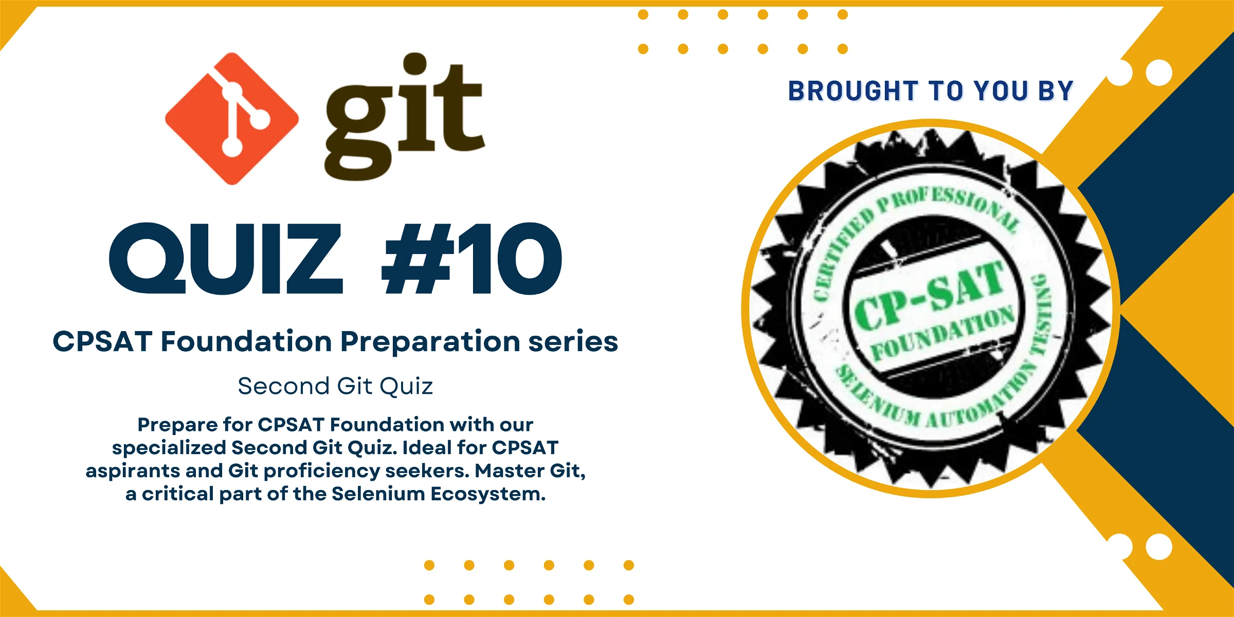 Quiz#10 CPSAT preparation series