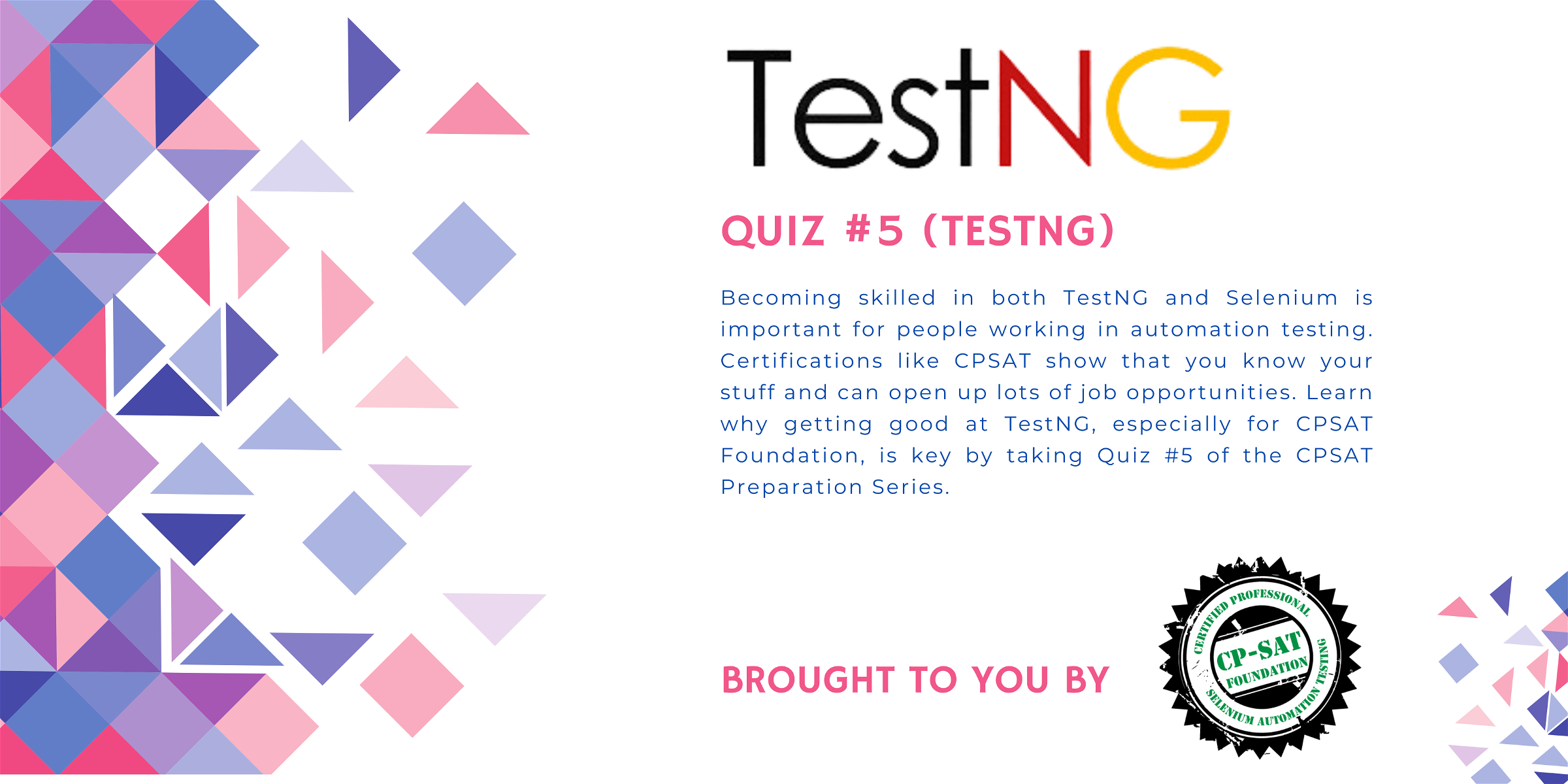 Quiz CPSAT preparation series (2)
